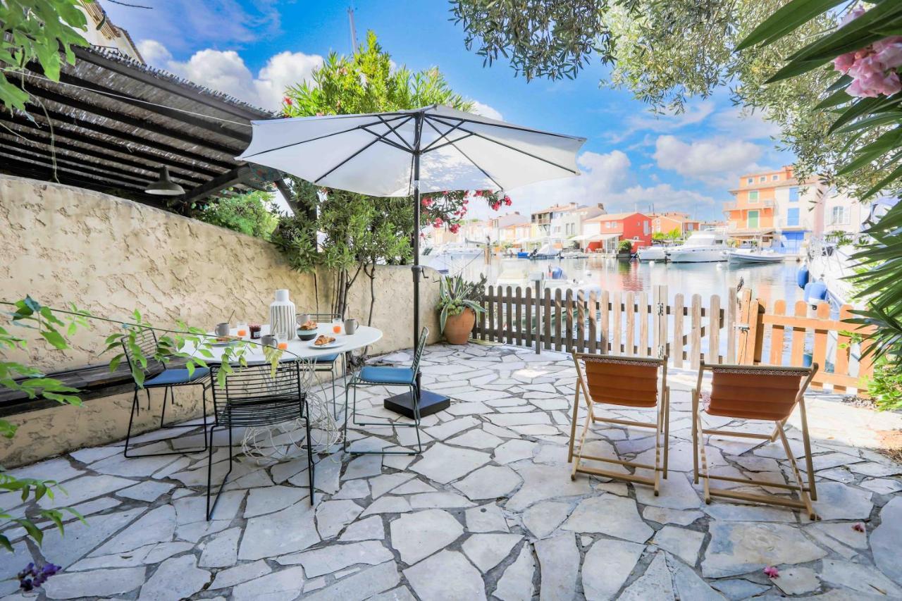 Appartement Amour Terrasse Sur L'Eau 格里莫 外观 照片