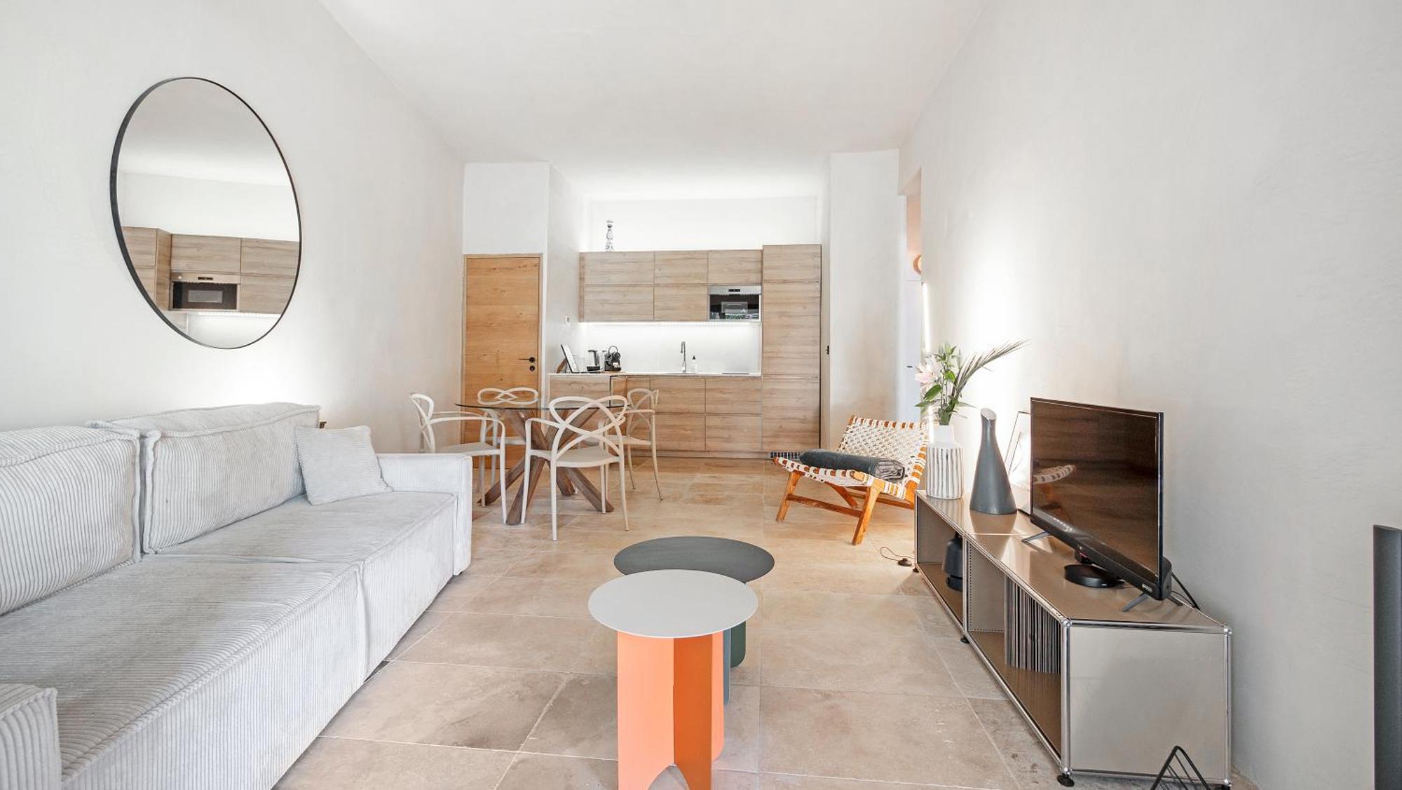 Appartement Amour Terrasse Sur L'Eau 格里莫 外观 照片